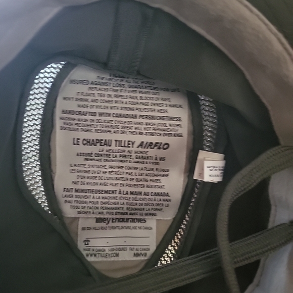 TILLEY Endurables HAT “The Airflow” Hat Float and Repels Rain Size 7 - Picture 2 of 3